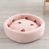 Sponge cat beds, detachable and washable pet beds, round bucket beds, round bed pads, small dog beds, and cat beds are suitable for all four seasons details Picture